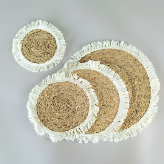 Straw Coaster 35 cm